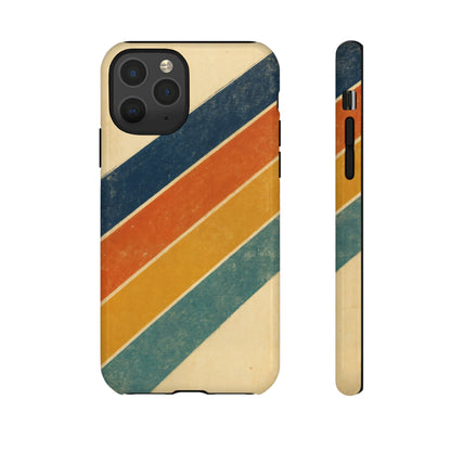 Retro Sunset Stripes Tough Case