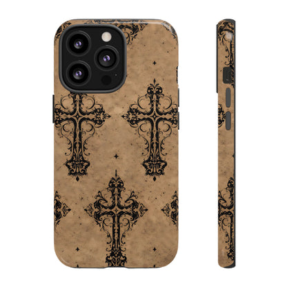 Western Gothic Crosses Tough Case