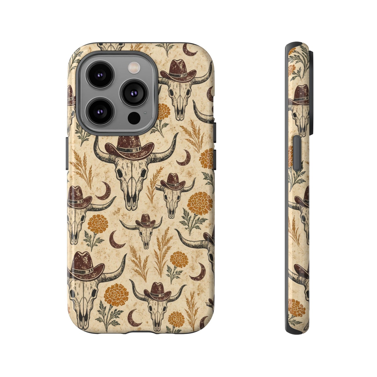 Marigold Skull Tough Case