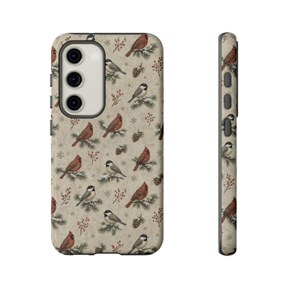 Cardinals And Chickadees Tough Case