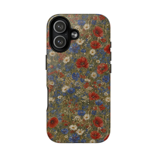 Patriotic Wildflowers Magnetic Case