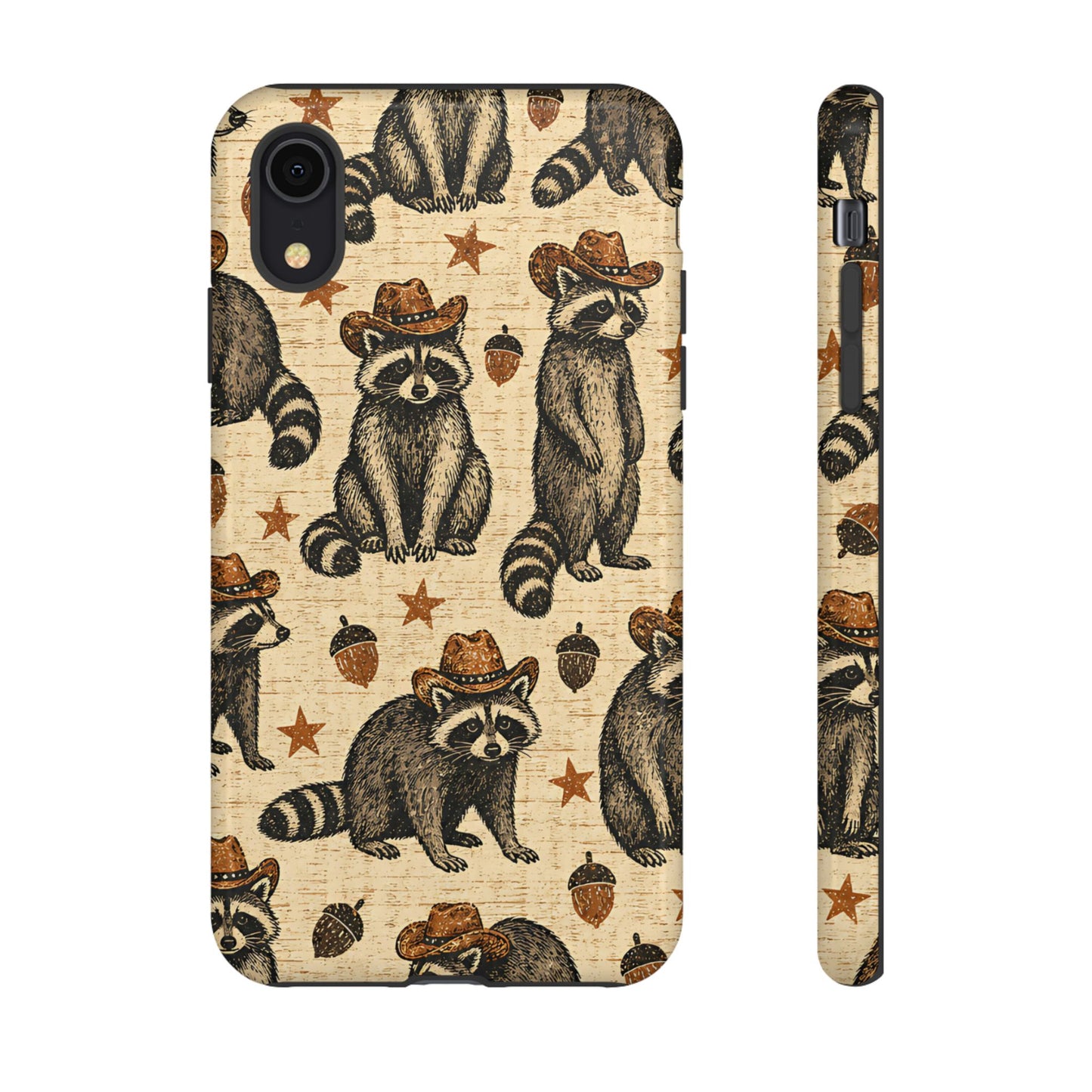 Retro Raccoon Tough Case