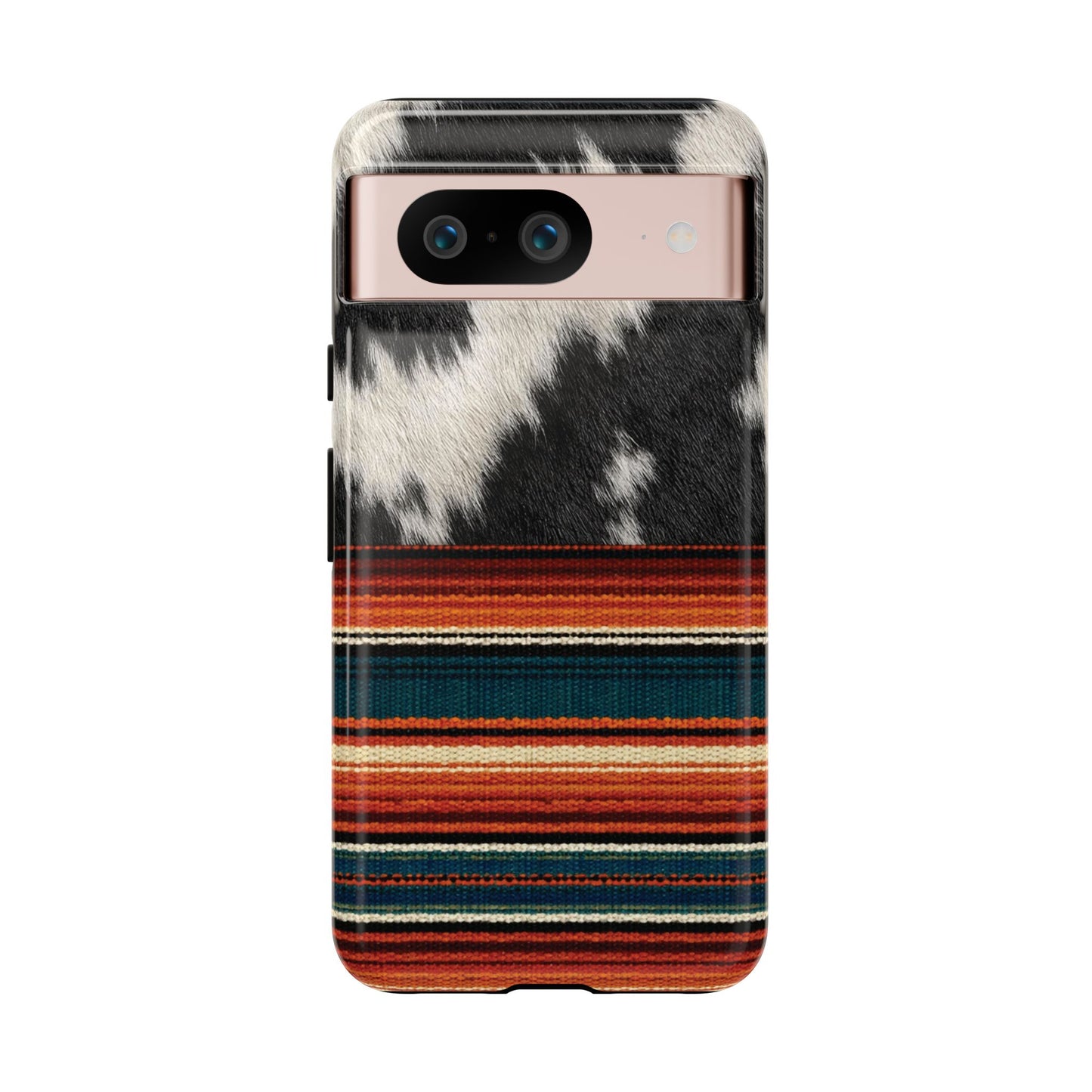 Cowhide + Serape Stripe Tough Case