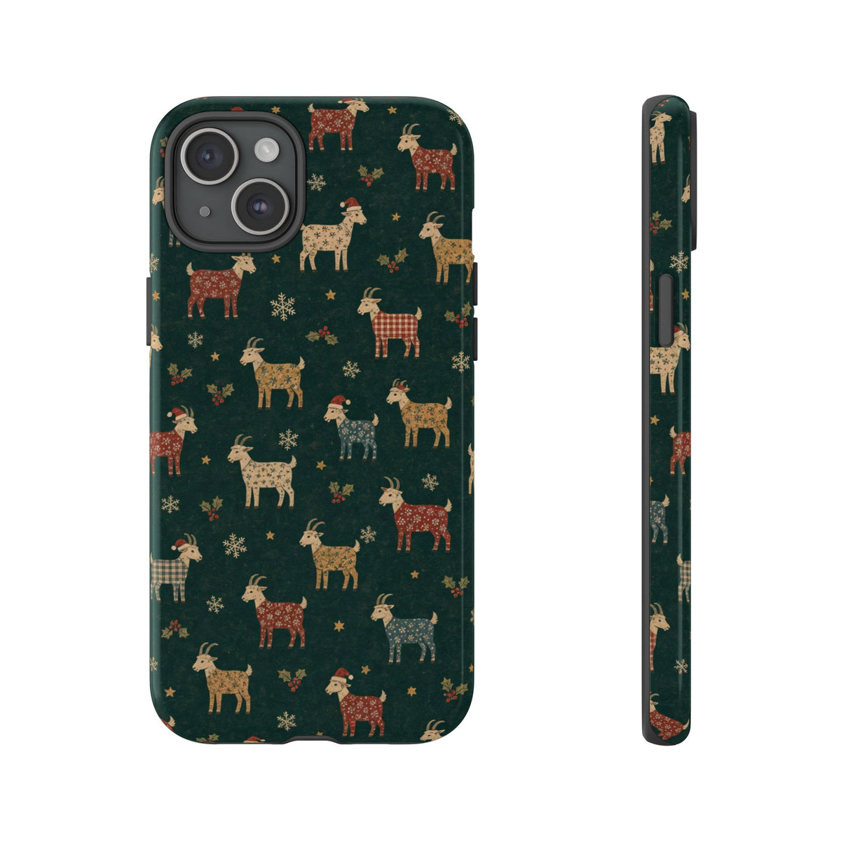 Yuletide Goats Tough Case