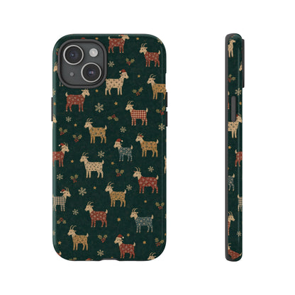 Yuletide Goats Tough Case