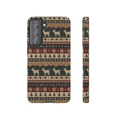 Fair Isle Goats Tough Case