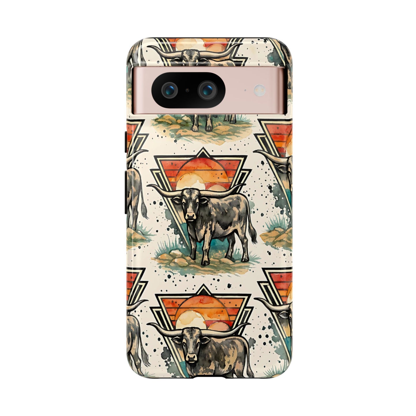 Retro Longhorn Tough Case