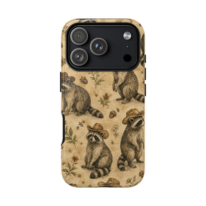Painted Raccoon Tough Case