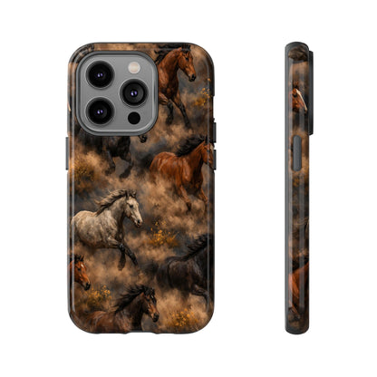 Running Horses Tough Case