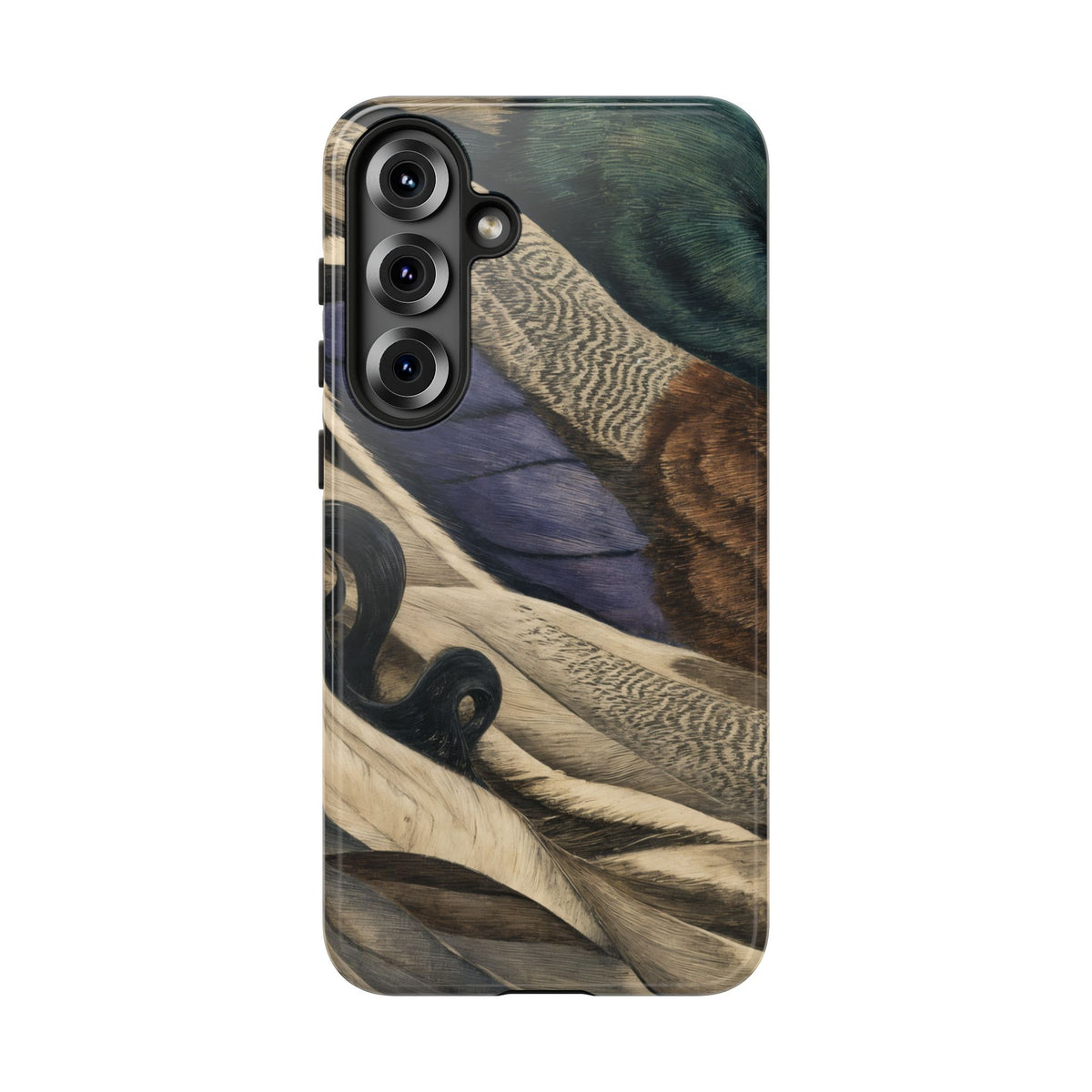 Mallard Feathers Tough Case