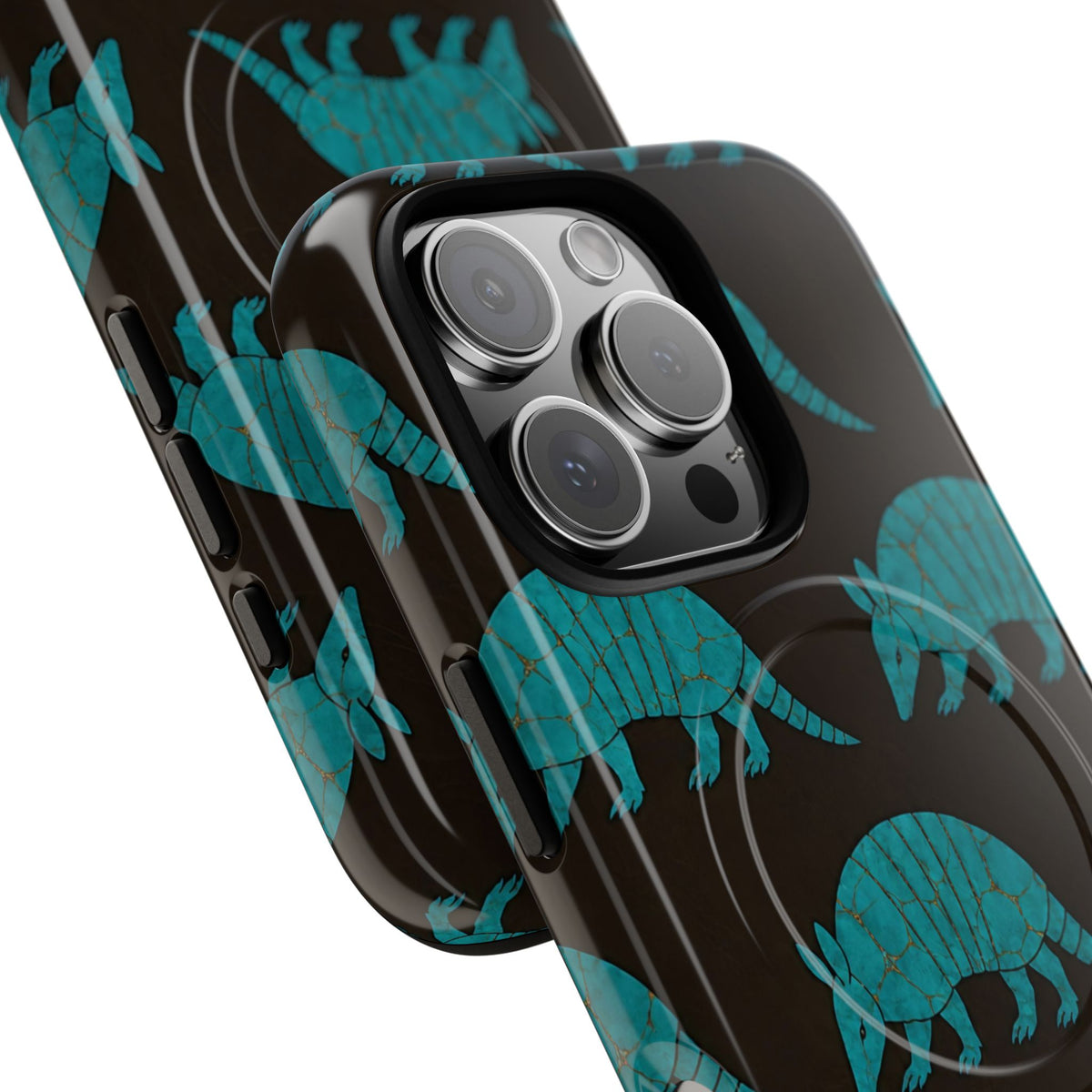 Turquoise Armadillo Magnetic Case