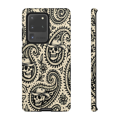 Cowboy Skull Paisley Tough Case