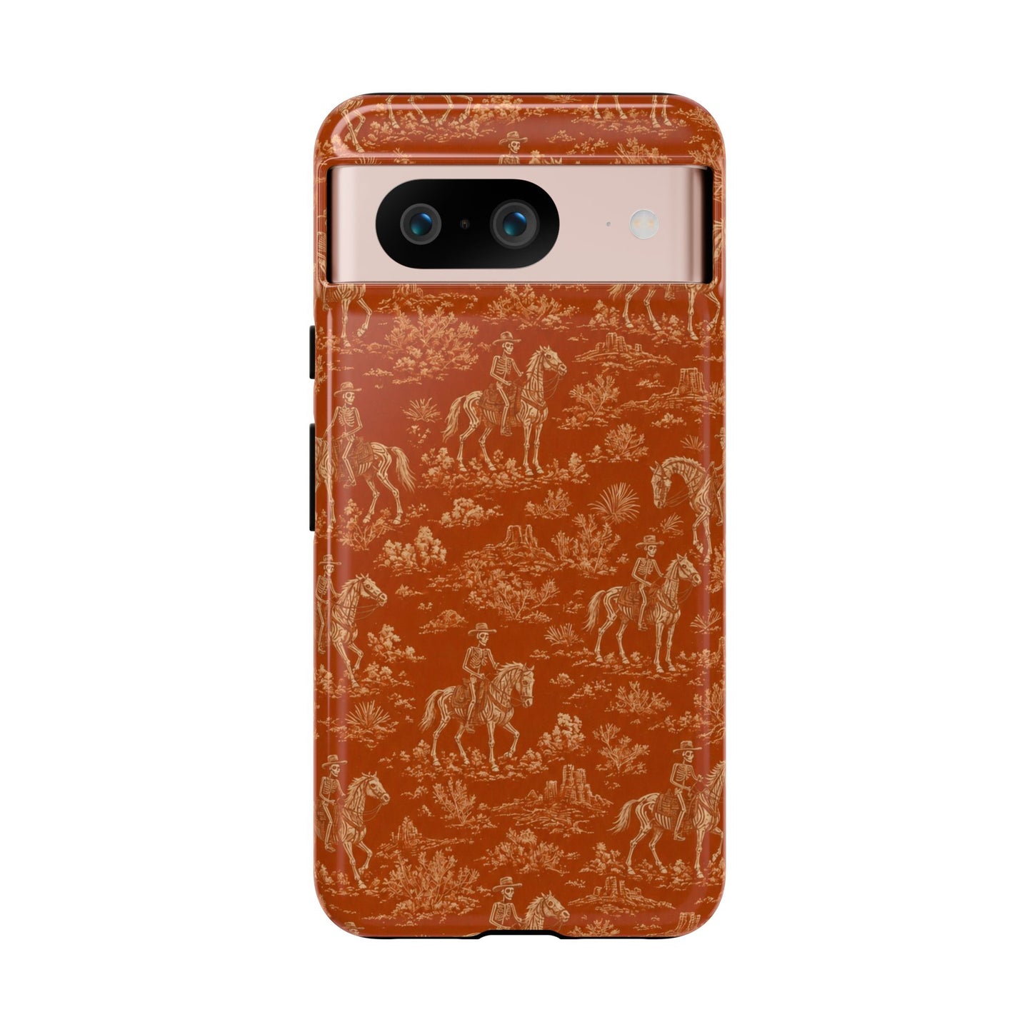 Cowboy Skeleton Toile Tough Case