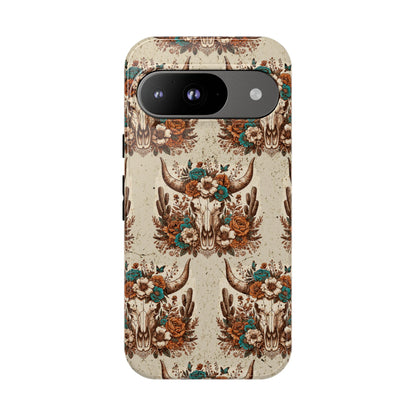 Boho Bull Skull Tough Case