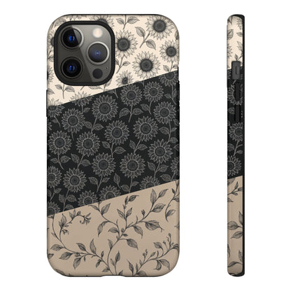 Inked Sunflowers Tough Case