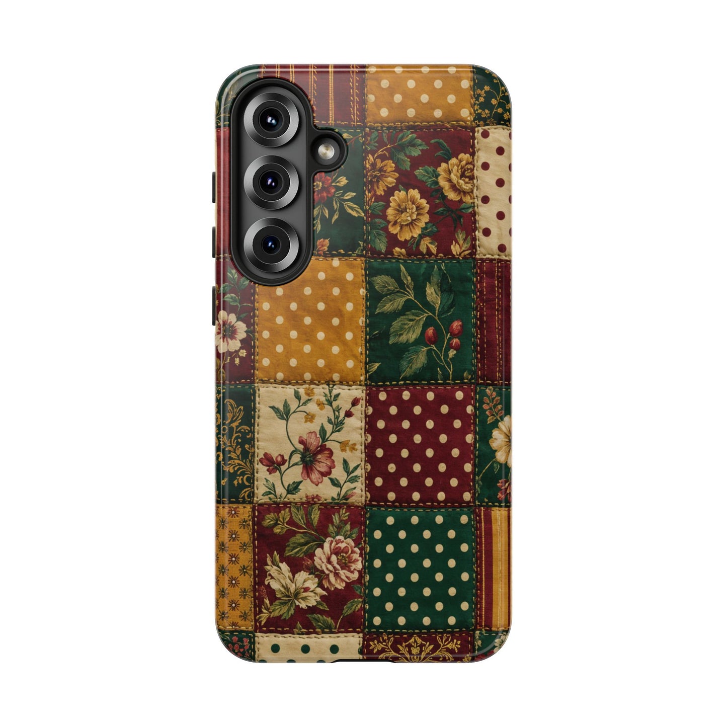 Jewel Tone Patchwork Tough Case