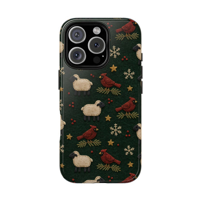 Felt Sheep Cardinals Tough Case