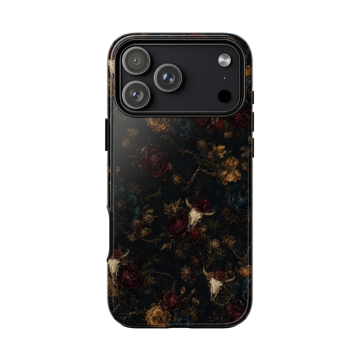 Bull Skull Bloom Tough Case