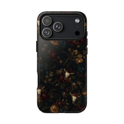 Bull Skull Bloom Tough Case