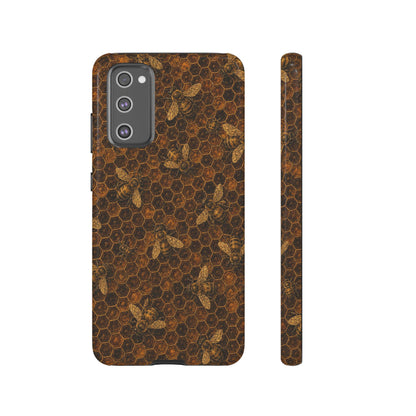 Golden Honeycomb Tough Case