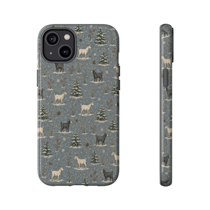 Snowy Goats Tough Case