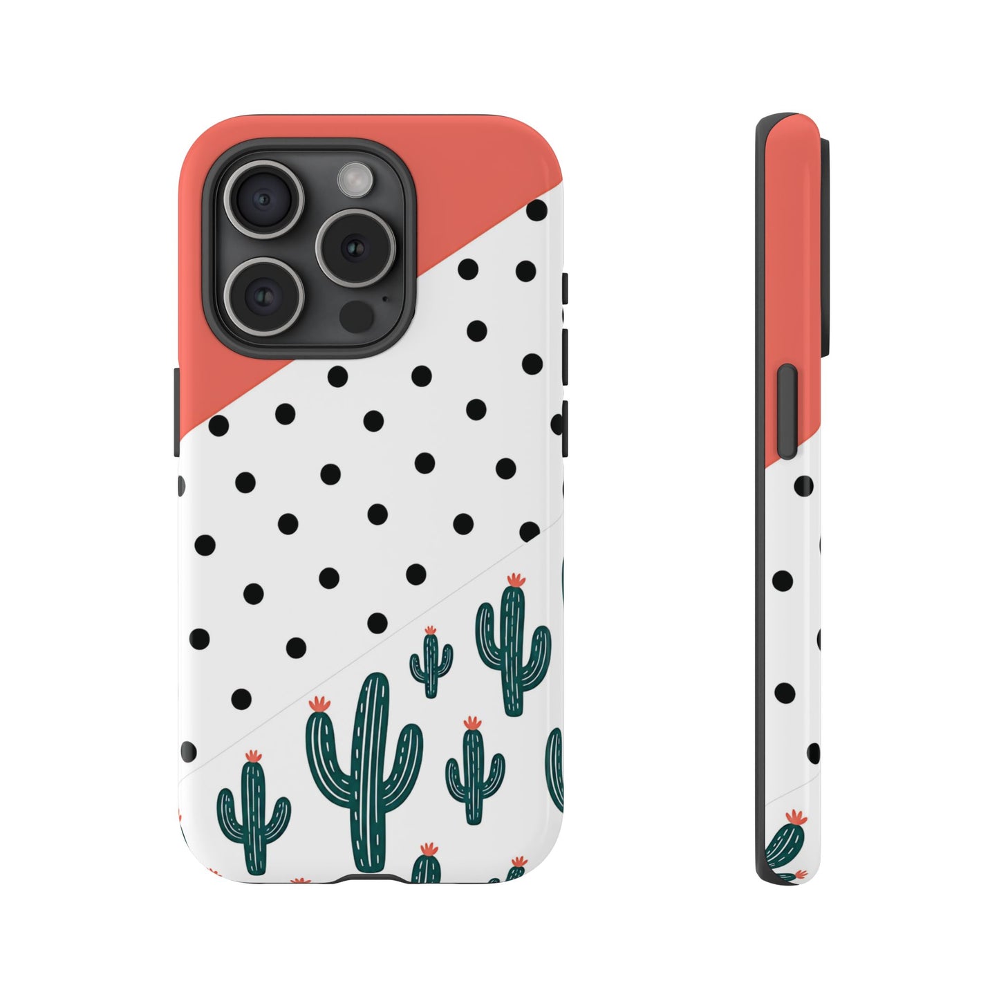 Polka Dot Cactus Tough Case