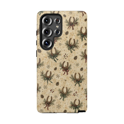 Christmas Horseshoes Tough Case