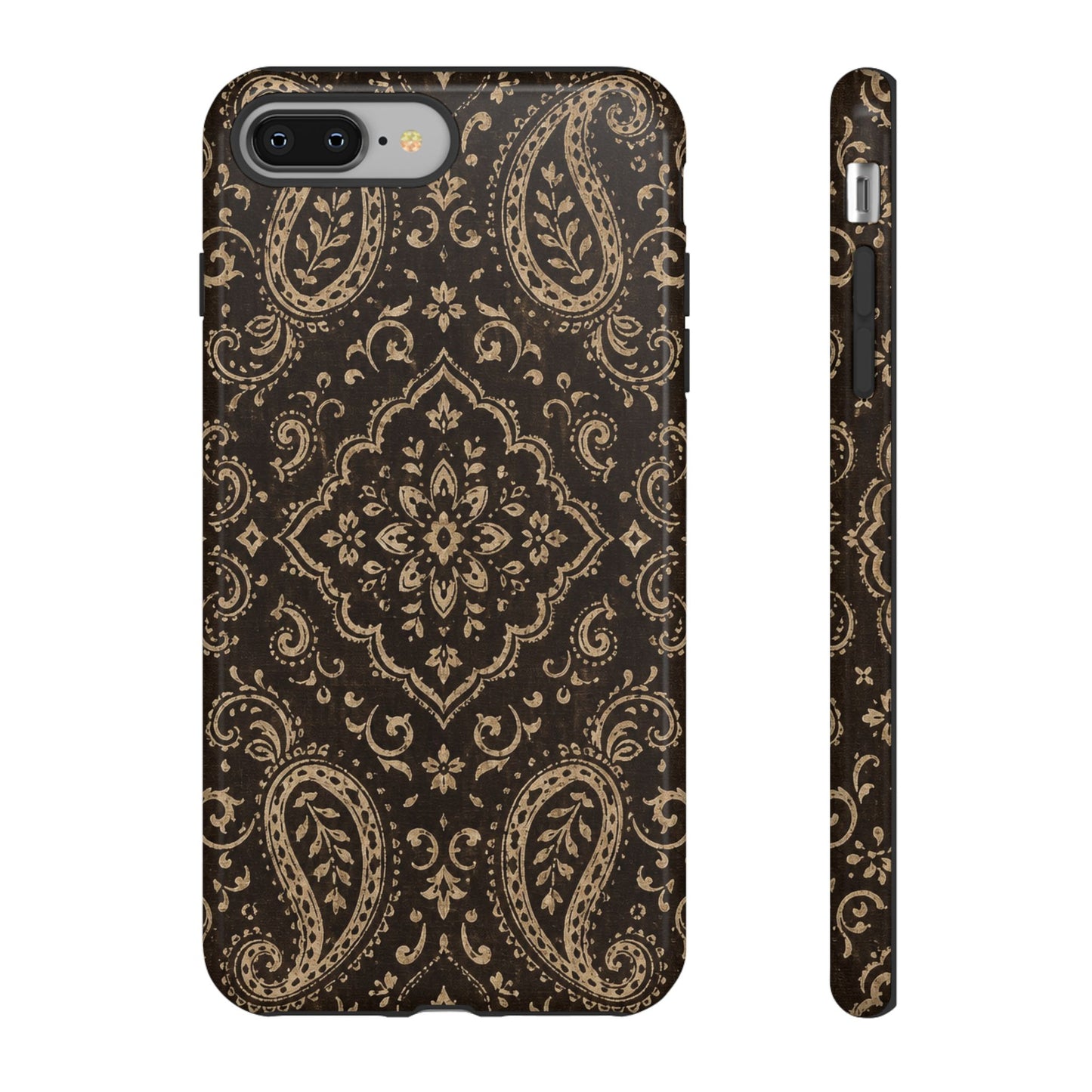 Chocolate Paisley Tough Case
