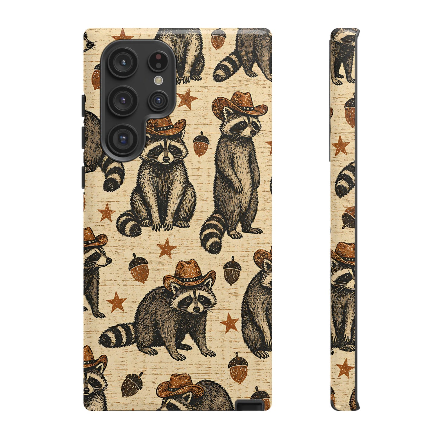 Retro Raccoon Tough Case