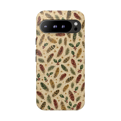Christmas Feathers Tough Case