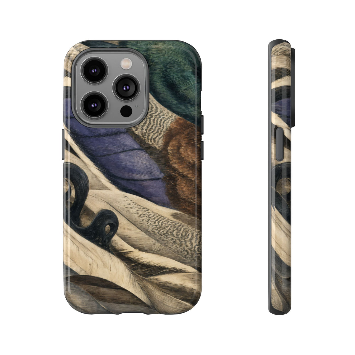 Mallard Feathers Tough Case