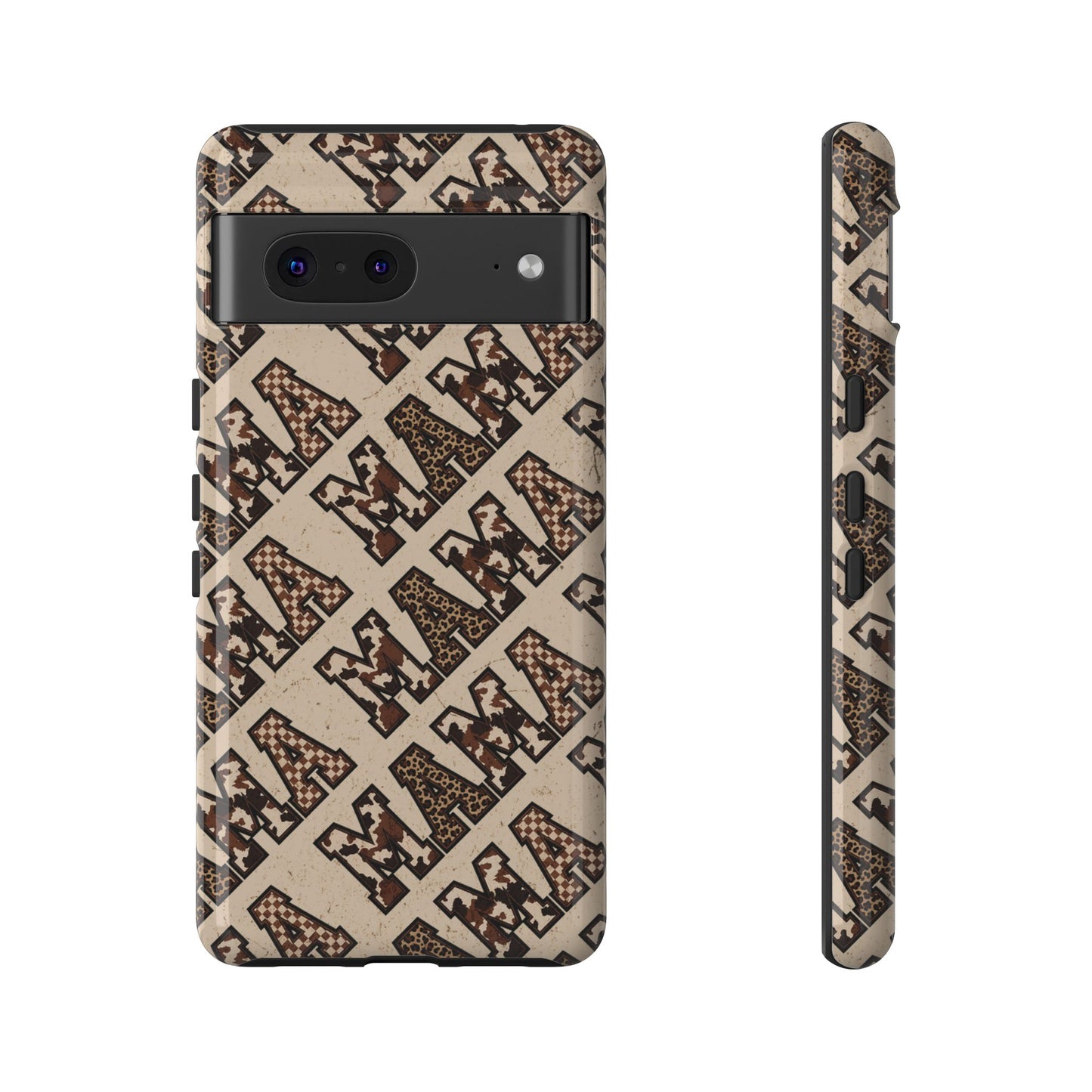 Grunge Cowhide Mama Tough Case