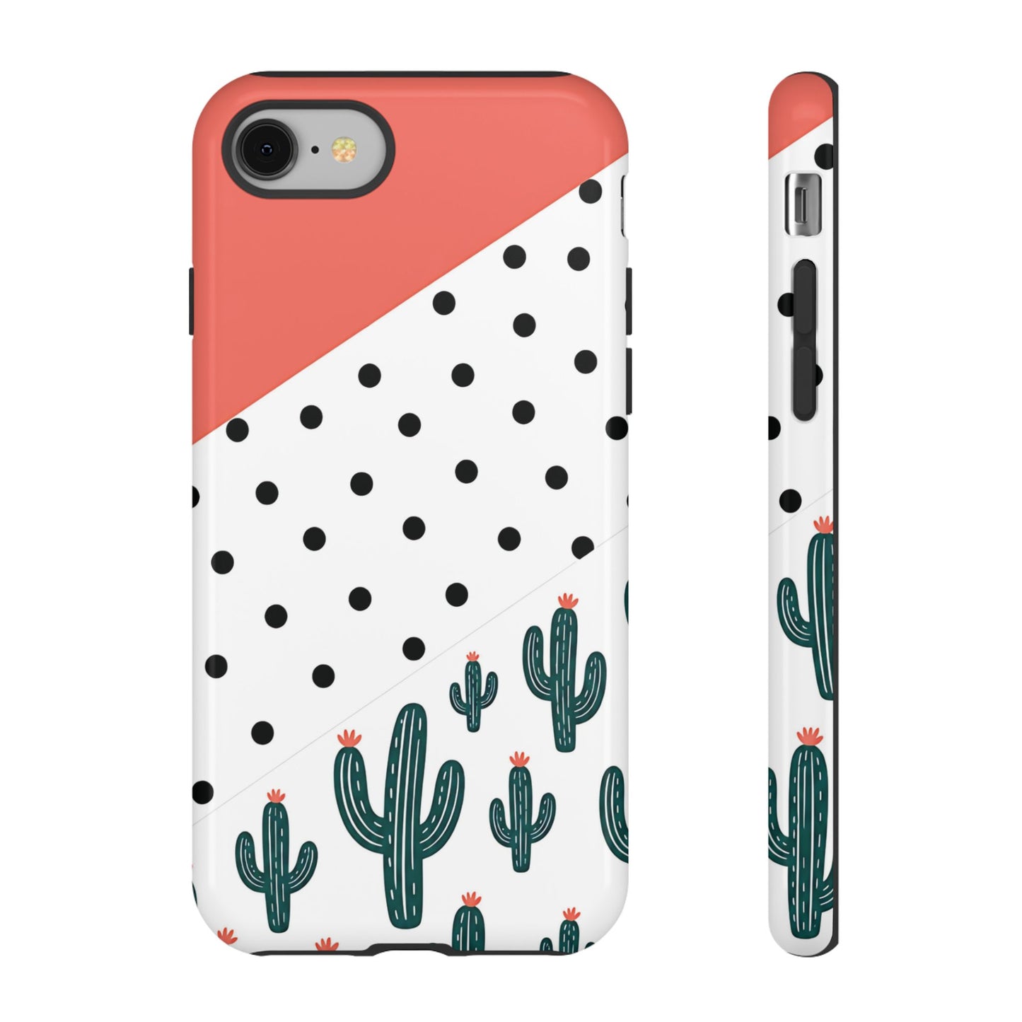 Polka Dot Cactus Tough Case