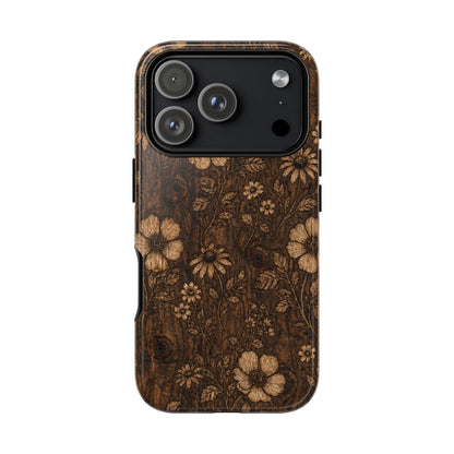 Floral Bark Tough Case