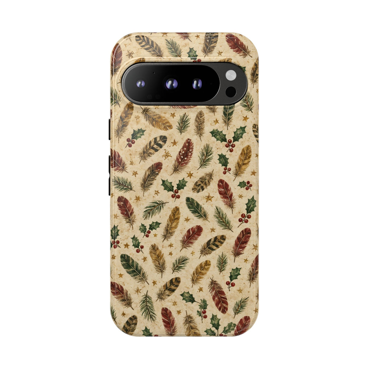Christmas Feathers Tough Case
