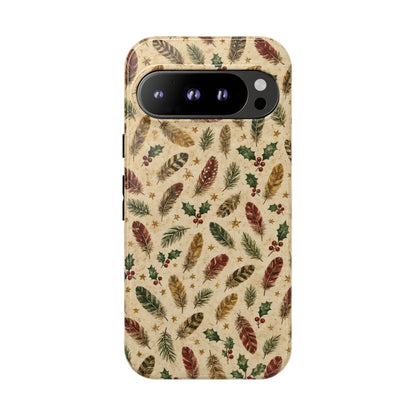 Christmas Feathers Tough Case