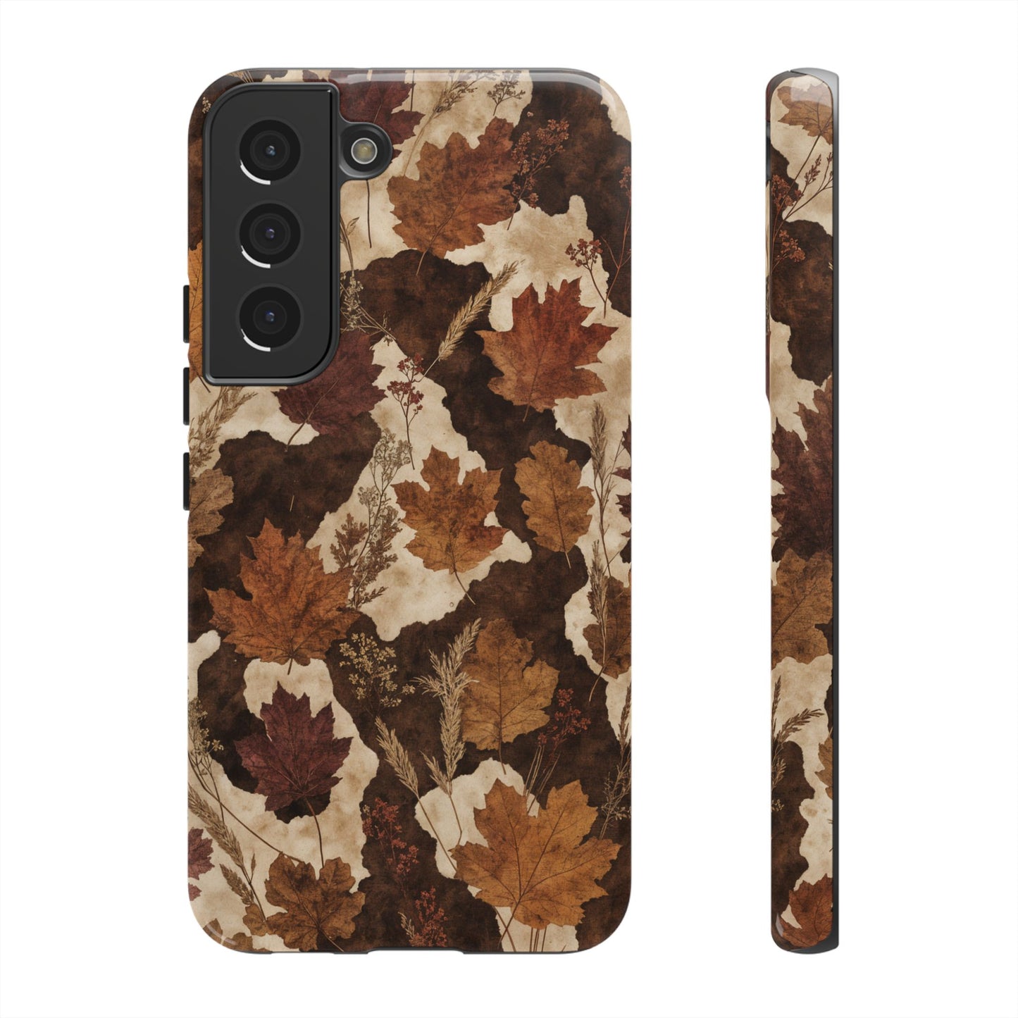 Autumn Cowhide Tough Case