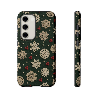 Crochet Snowflakes Tough Case