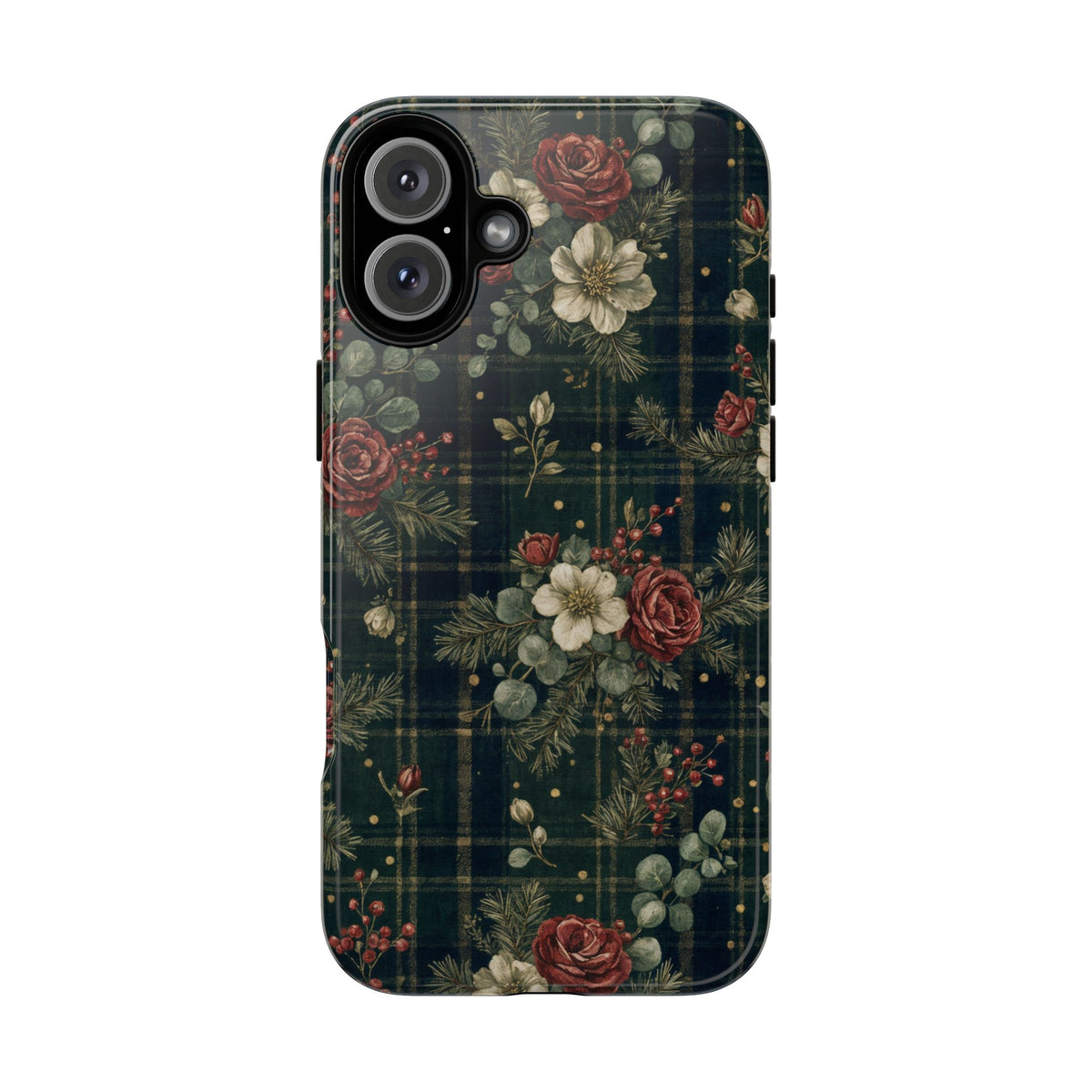 Tartan Roses Tough Case