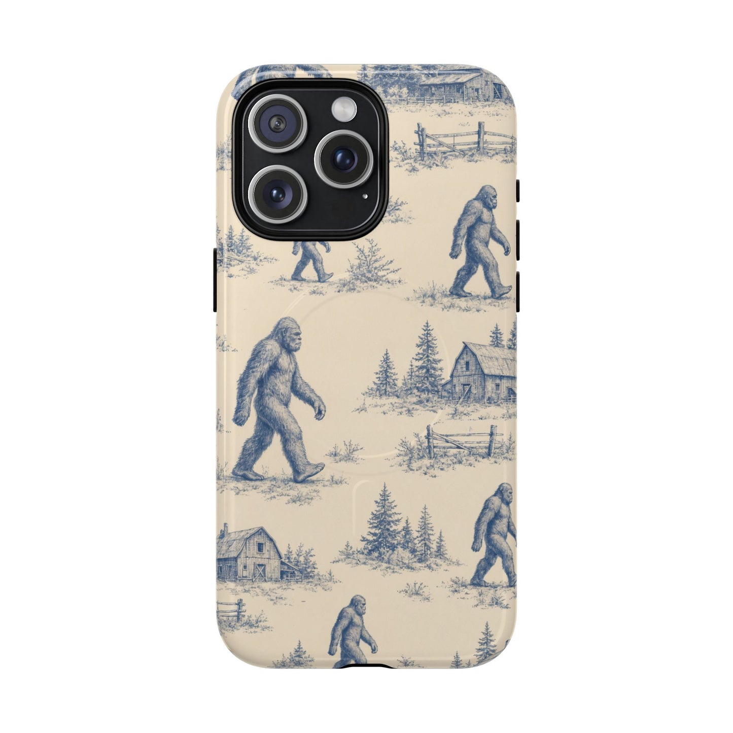 Bigfoot Toile Magnetic Case