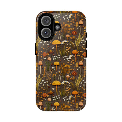 Brown Mushroom Magnetic Case