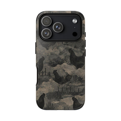 Camo Chickens Tough Case