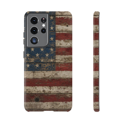 Barnwood Flag Tough Case