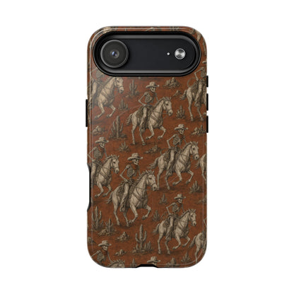 Skeleton Cowboy Ride Magnetic Case
