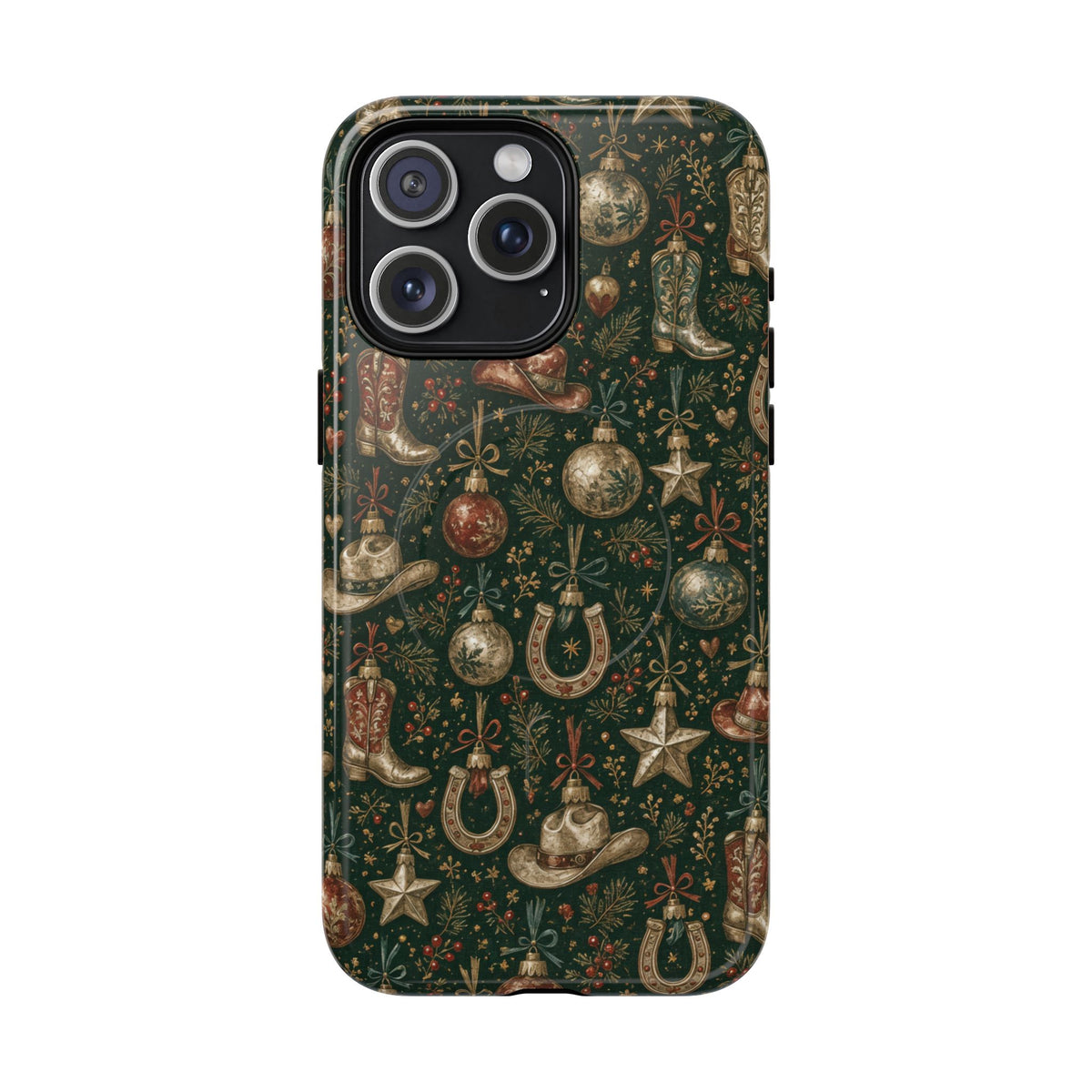 Cowboy Ornaments Magnetic Case