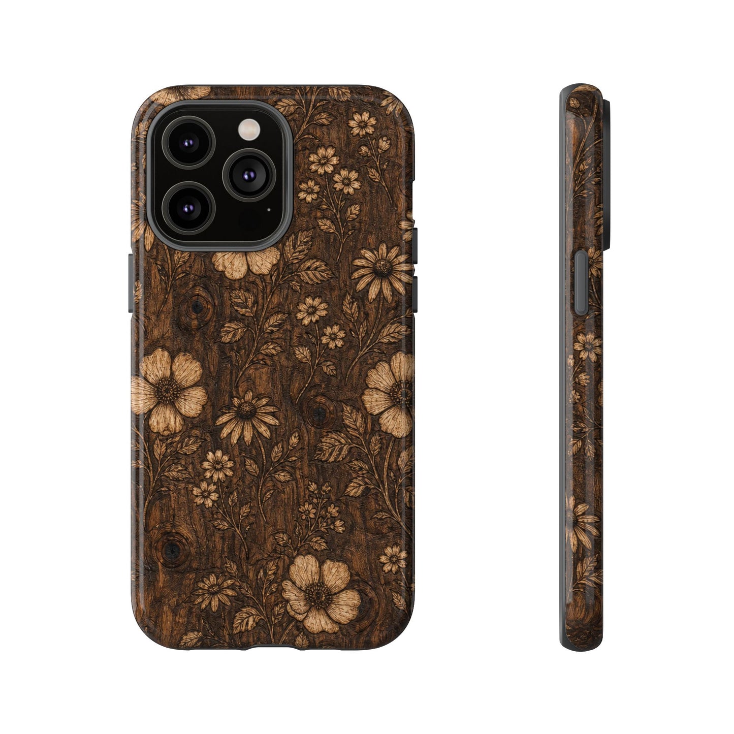 Floral Bark Tough Case
