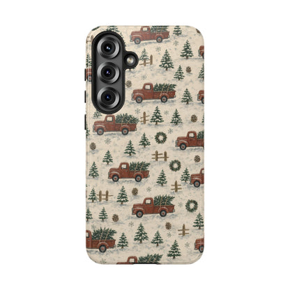 Red Truck Tree Farm Tough Case