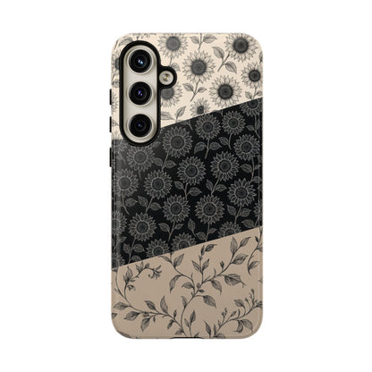 Inked Sunflowers Tough Case