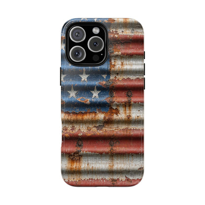 Rustic Flag Tough Case