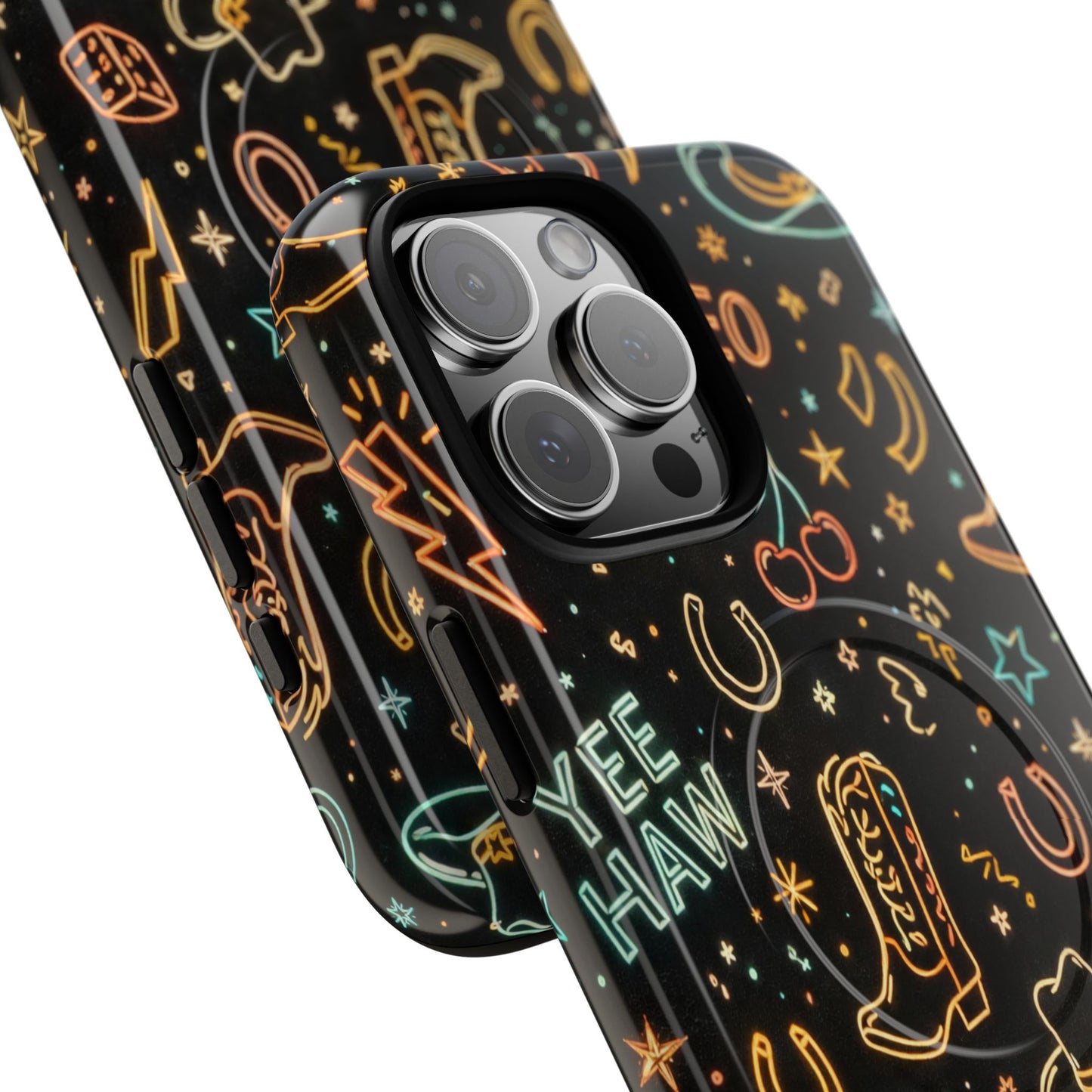 Retro Neon Rodeo Magnetic Case